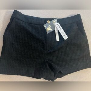 Alice & Olivia Ken Tweed High Waist Shorts NWT $250 Size 8